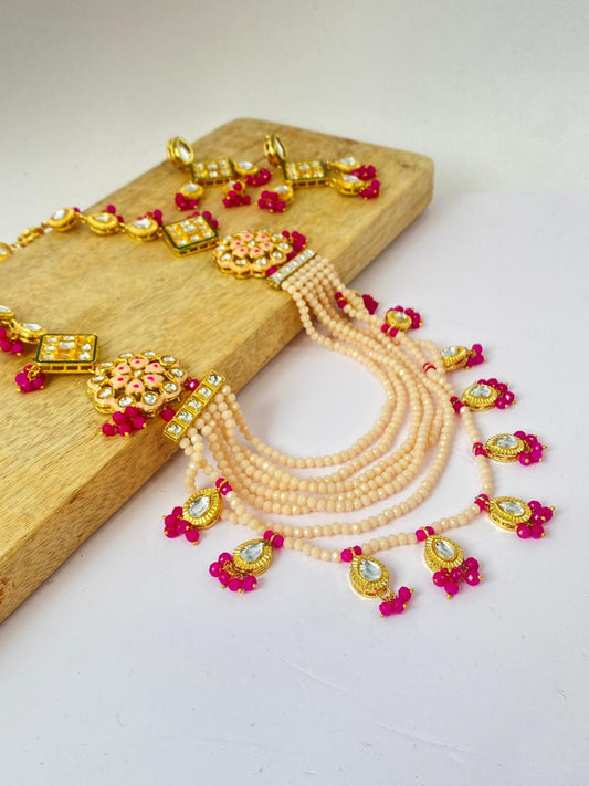 PINK RAJWADA RANI HAAR