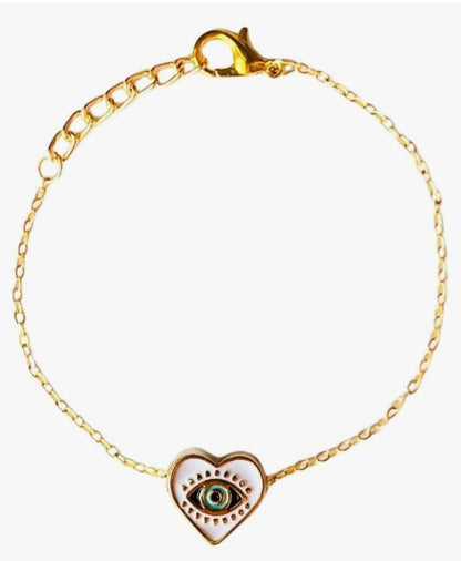 DAINTY EVIL EYE BRACELET