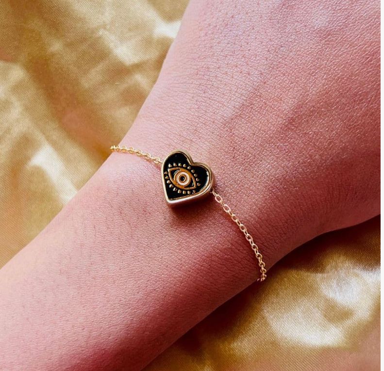 DAINTY EVIL EYE BRACELET