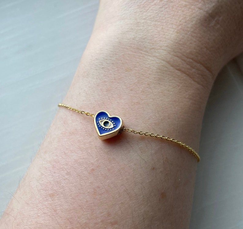 DAINTY EVIL EYE BRACELET