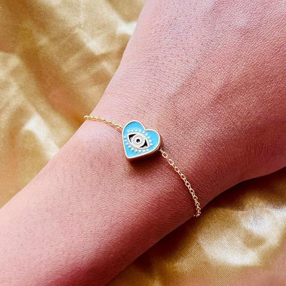 DAINTY EVIL EYE BRACELET