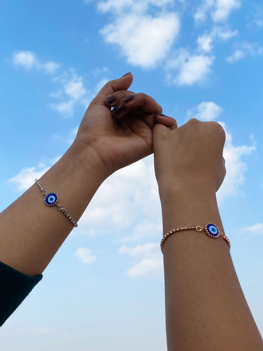 COUPLE EVIL EYE BRACELET