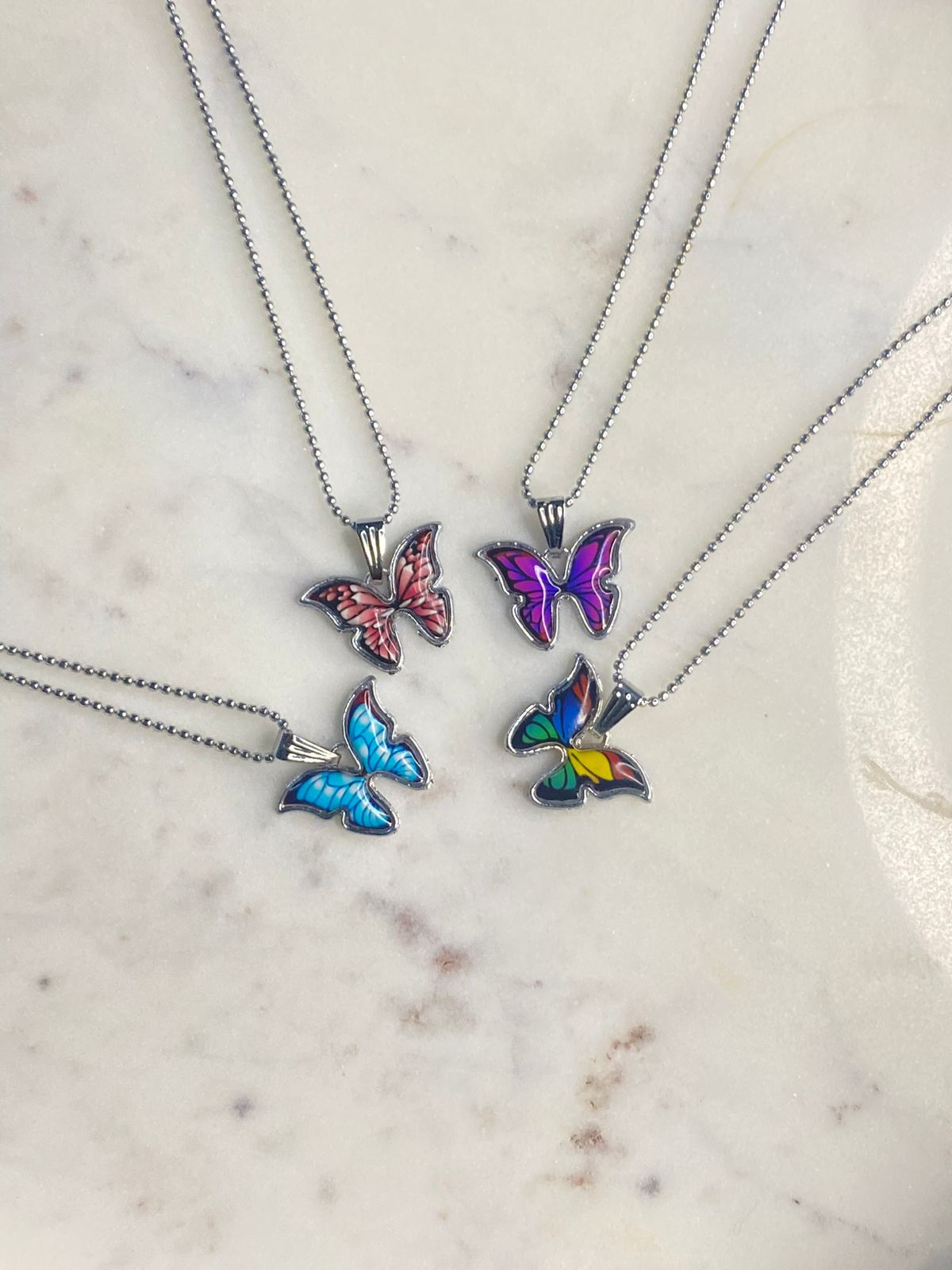 COMBO OFFER - 4 BUTTERFLY PENDANT